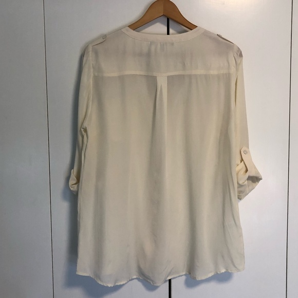 SOLD danielrainn elegant silk blouse - Picture 7 of 11